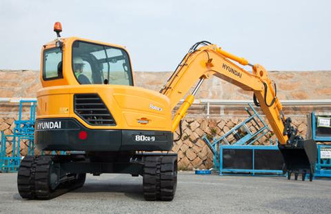 Hyundai R80CR-9 Crawler Excavator Service Repair Manual