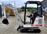 DEMO BOBCAT X320/322 MINI EXCAVATOR SERVICE REPAIR MANUAL
