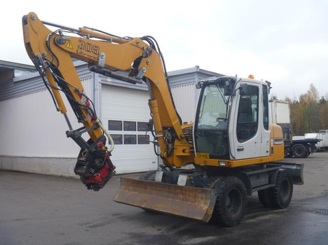 Liebherr A309LI - R317LI-TCD Tier 3 - Stage III-A Wheeled and Crawler Excavator Service Manual