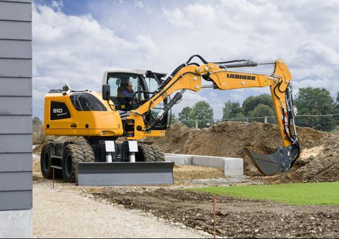 Liebherr A910 - A918 Compacten Tier 4f - Stage IV Wheeled and Crawler Excavator Service Manual