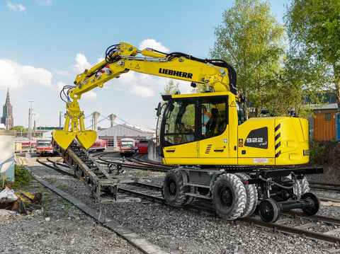Liebherr A922 Railen Tier 4i - Stage III-B Wheeled and Crawler Excavator Service Manual