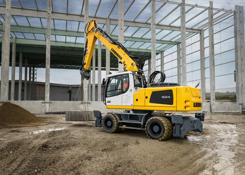 Liebherr A924 Railen Tier 4i - Stage III-B Wheeled and Crawler Excavator Service Manual