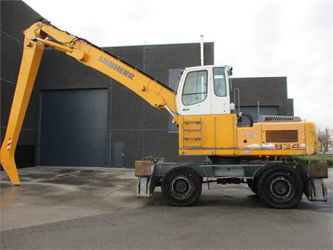 Liebherr A934C - A944C-HD-A954C-HDen Tier 3 - Stage III-A Wheeled and Crawler Excavator Service Manual