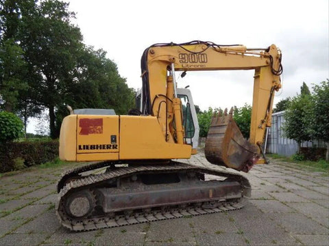 Liebherr R900 - R942 Litronic Tier 2 - Stage II and Before Wheeled and Crawler Excavator Service Manual