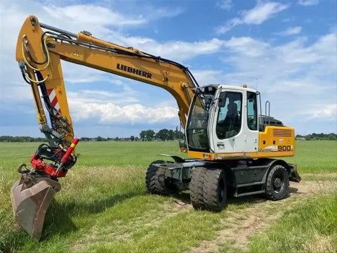 Liebherr R900C-LI-EDCen Tier 3 - Stage III-A Wheeled and Crawler Excavator Service Manual