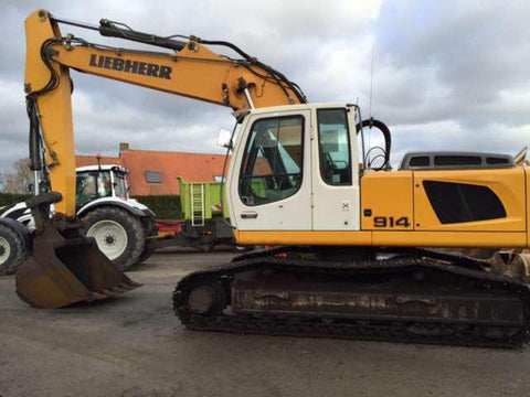 Liebherr R914C - R924Cen Tier 3 - Stage III-A Wheeled and Crawler Excavator Service Manual