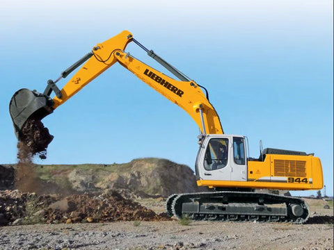 Liebherr R934C-R944C-R954Cen Tier 3 - Stage III-A Wheeled and Crawler Excavator Service Manual