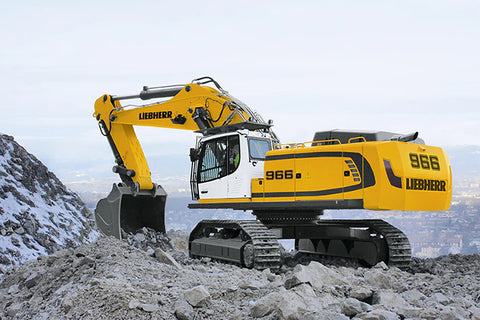 Liebherr R966 - 980Bzhen Tier 3 - Stage III-A Wheeled and Crawler Excavator Service Manual