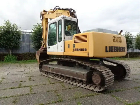 Liebherr SH-A-R900-B-Cde Tier 2 - Stage II and Before Wheeled and Crawler Excavator Service Manual