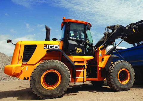 JCB 426E, 434S, 436E, 456E Wheel Loaders Operator Manual