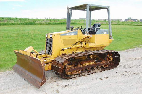 KOMATSU D31E-20 D31P-20 D31PL-20 D31PLL-20 D31P-20A D31S-20 D31Q-20 D37E-5 D37P-5A BULLDOZER SERVICE REPAIR MANUAL + OPERATION & MAINTENANCE MANUAL