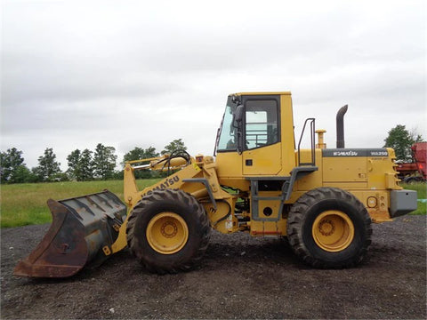 KOMATSU WA250-3MC WHEEL LOADER SERVICE REPAIR MANUAL + OPERATION & MAINTENANCE MANUAL