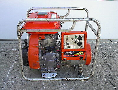 KUBOTA AE3500-3J-GER-OW GENERATOR(GASOLINE) PARTS MANUAL