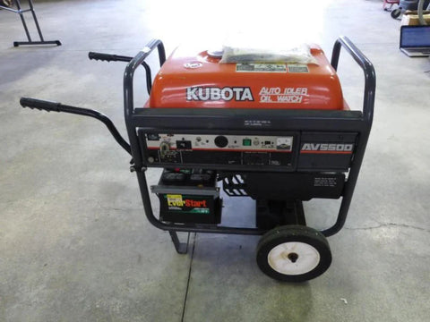 KUBOTA AV5500-B-3J-STD GENERATOR(GASOLINE) PARTS MANUAL