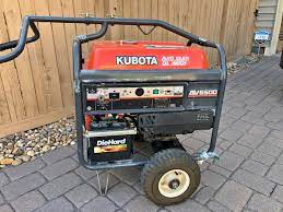 KUBOTA AV6500-3J-STD GENERATOR(GASOLINE) PARTS MANUAL