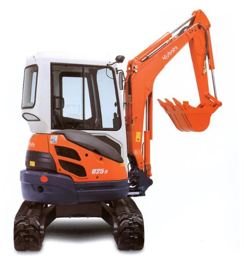 KUBOTA U25-3 EXCAVATOR PARTS MANUAL