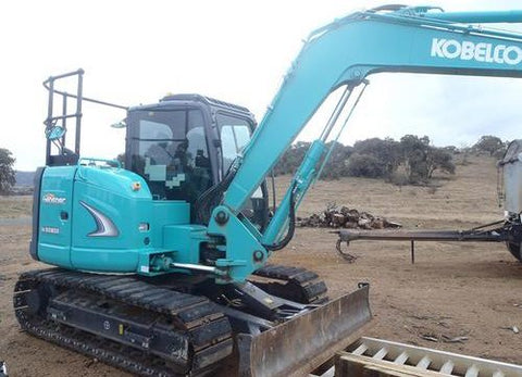 Kobelco Model SK80MSR-1E Hydraulic Excavator Workshop Service Repair Manual