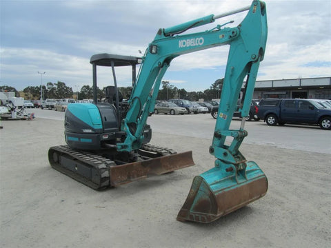 Kobelco SK50SR-3 Hydraulic Excavator Service Repair Manual PJ04-03001