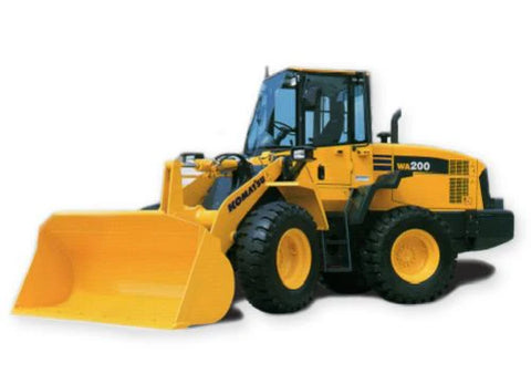 Komatsu WA200-5 WA200PT-5 Wheel Loader Service Repair Shop Manual
