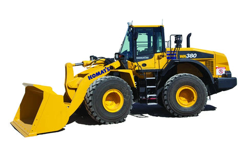 Komatsu WA380-7(JPN) Wheel Loader Operation and Maintenance Manual S/N 10001-UP