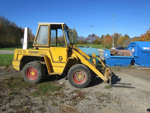 Kramer 312 SLx Wheel Loader Parts Manual