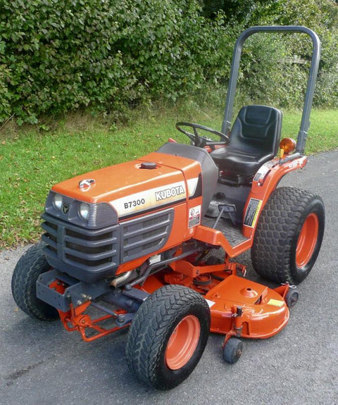 Kubota B7300 Compact Tractor Mower Workshop Service Repair Manual