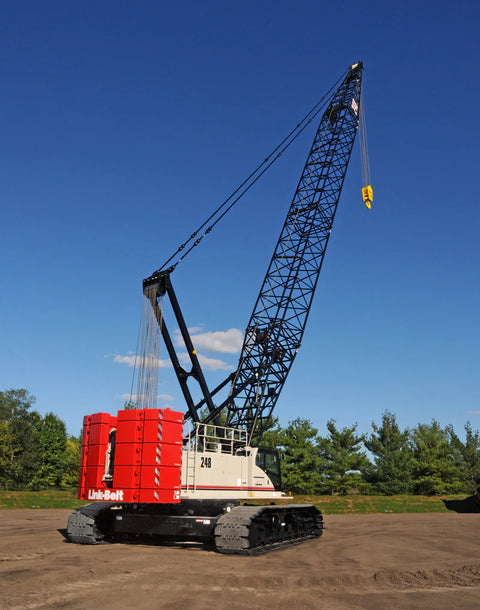 Link-Belt 248 HSL LUFFER Crane Parts Manual