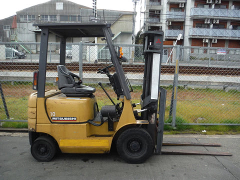 Mitsubishi FD10, FD15, FD18, FD20, FD25, FD30, FD35A Diesel Forklift Truck Workshop Service Repair Manual