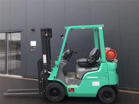 Mitsubishi FG15N, FG18N, FG20CN, FG20N, FG25N, FG30N, FG35N Gas LPG Forklift Truck Service Repair Manual