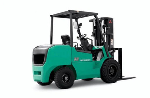 Mitsubishi FG20S, FG25S, FG30S Gasoline LPG Forklift Truck Workshop Service Repair Manual