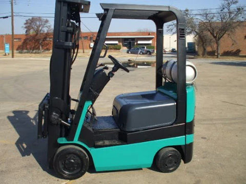 Mitsubishi FGC15K, FGC18K, FGC20K, FGC25K, FGC30K Gas LPG Forklift Truck Workshop Service Repair Manual
