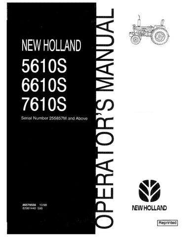 New Holland 7610 Tractor Manual PDF – Operator & Service Guide