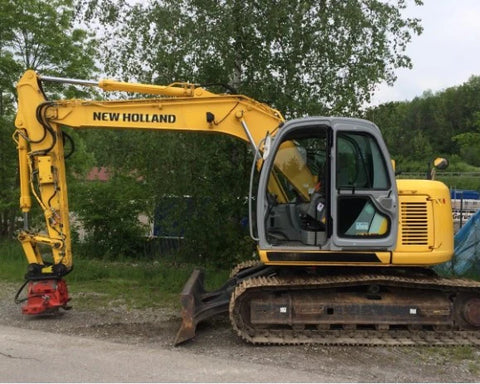 New Holland E115SR E135SR Crawler Excavator Workshop Service Repair Manual