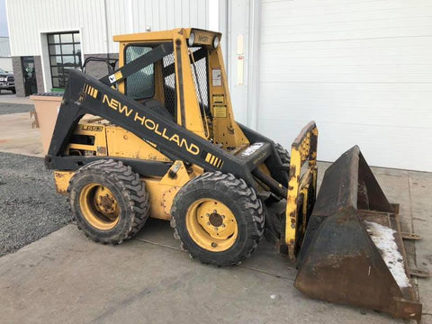 New Holland L553, L554, L555 Skid Steer Loader Service Repair Manual