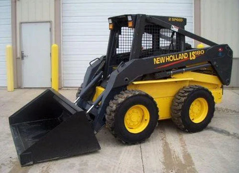 New Holland LS180.B, LS185.B, LS190.B Skid Steer Loader Workshop Service Repair Manual