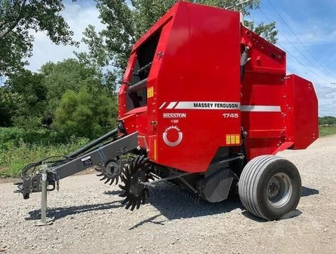 MASSEY FERGUSON 1745 ROUND BALER SERVICE MANUAL