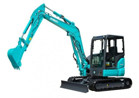 Kobelco SK45SRX-6E Mini Excavator Shop Service Manual