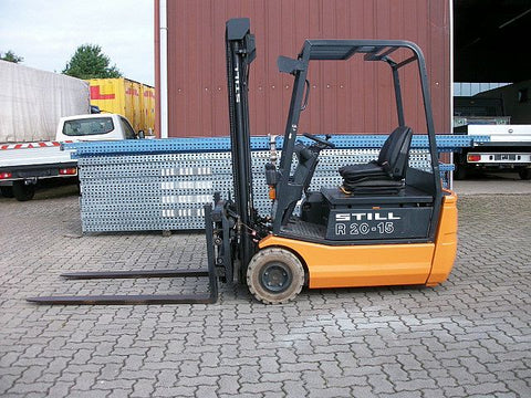 Still R20-15, R20-16, R20-17, R20-20 Electric ForkLift Truck Series 2002,2004,2005,2007 Parts Manual
