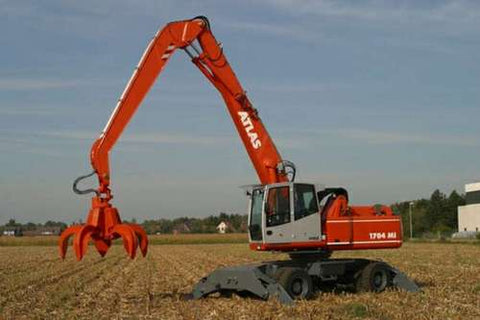 Terex Atlas Model 1704-1804 372, 373, 374, 282, 283 and 284 series Excavator Workshop Service Repair Manual