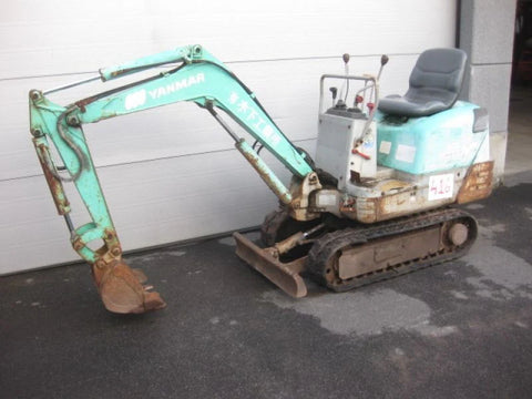Yanmar B08-3 Excavator Wiring Diagram Manual
