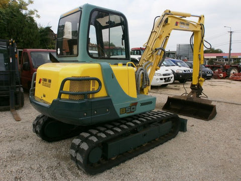 Yanmar B50-2 Crawler Backhoe Parts Catalog Manual