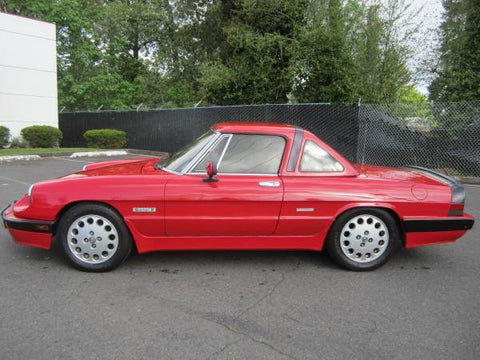 1987 Alfa Romeo Quadrifoglio Spider Verde Service Repair Manual