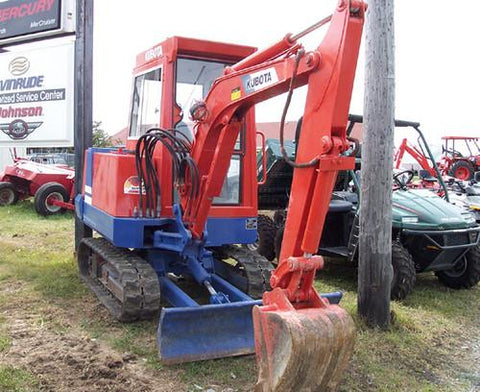 Kubota Kh36, 41, 51, 61, 66, 91, 101, 151 Factory Service Repair Manual