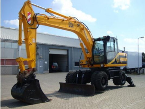 JCB JS130W,JS145W,JS160W,JS175W,JS200W Excavator Operator's Manual