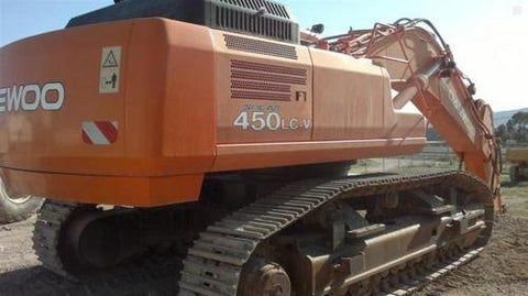 DAEWOO DOOSAN SOLAR 450LC V EXCAVATOR WORKSHOP SERVICE MANUAL