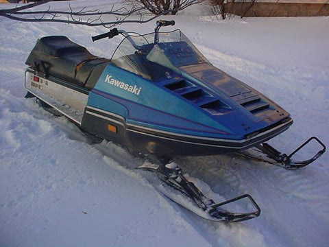 1978-1980 Kawasaki 440 Intruder Snowmobile Repair Manual PDF Download