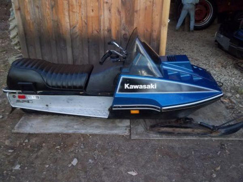 1978 KAWASAKI INTRUDER INVADER SNOWMOBILE REPAIR MANUAL