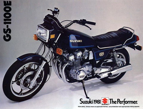 SUZUKI BIKE GS 1100E SERVICE REPAIR MANUAL