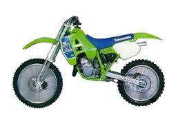 1990-1991 Kawasaki KX125 KX250 2-Stroke Motorcycle Repair