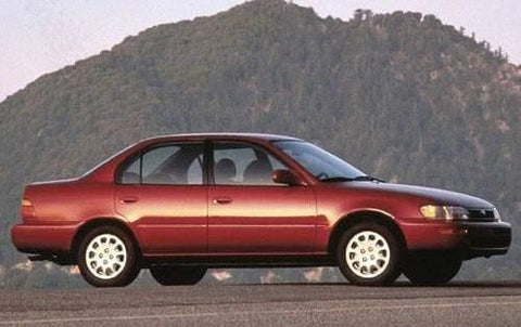toyota corolla sedan 1993 workshop Service repair manual